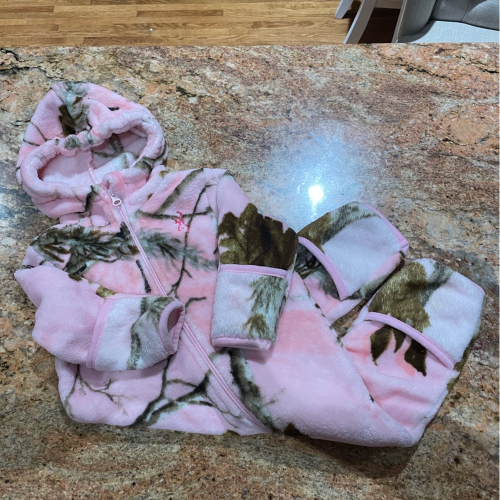 Browning fleece snowsuit